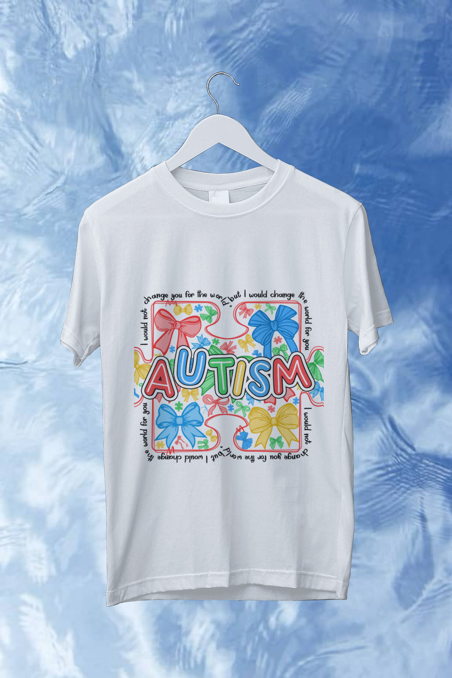 Autism Puzzle Piece Top