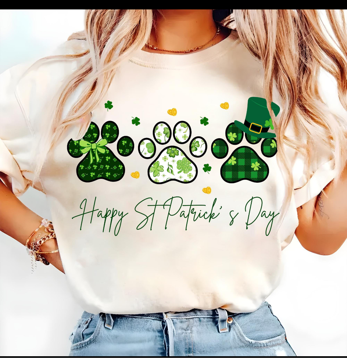 St. Patty's Day paws
