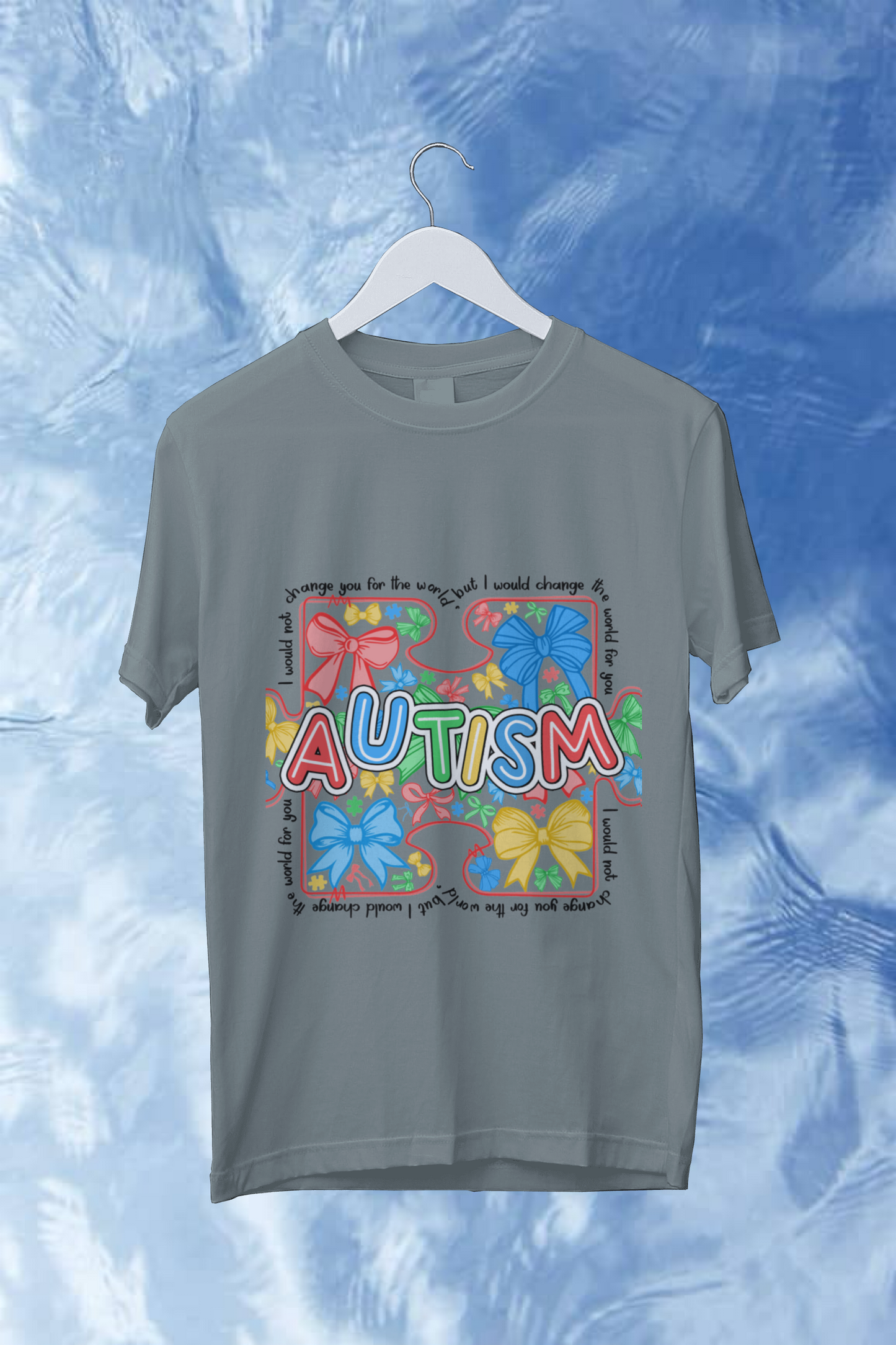 Autism Puzzle Piece Top