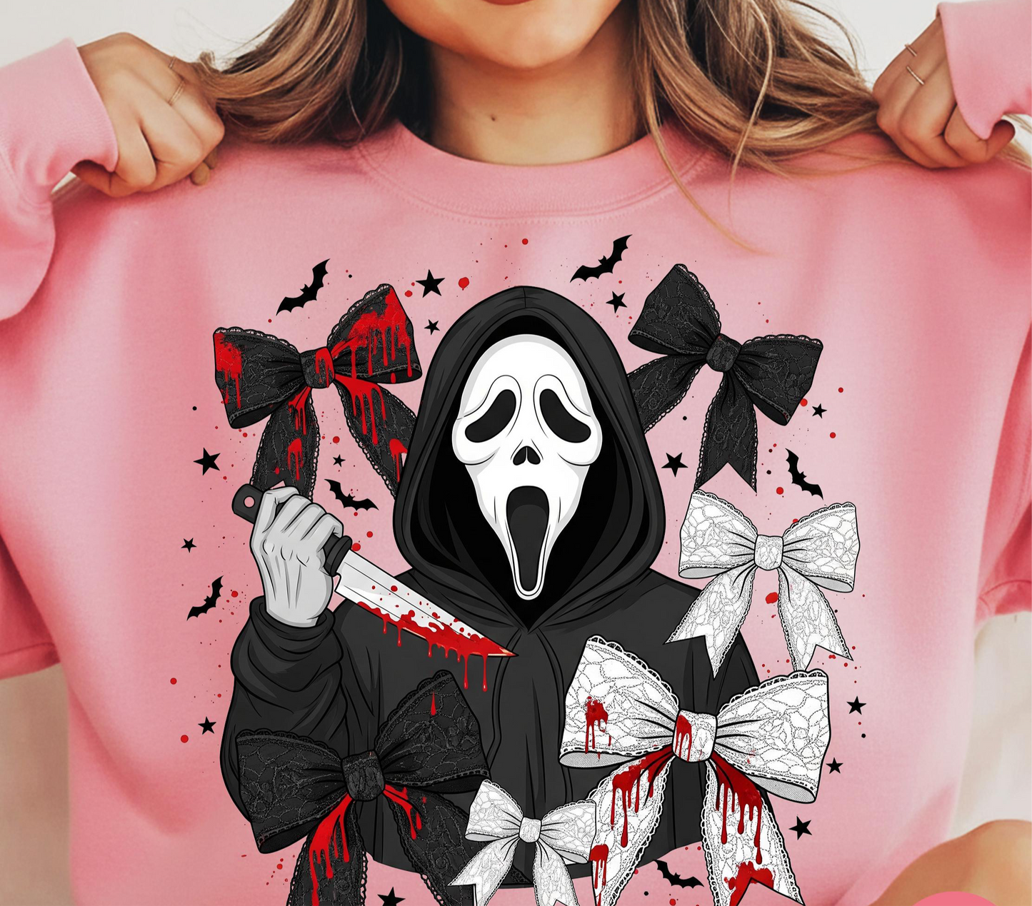 Horror Knife With Bows