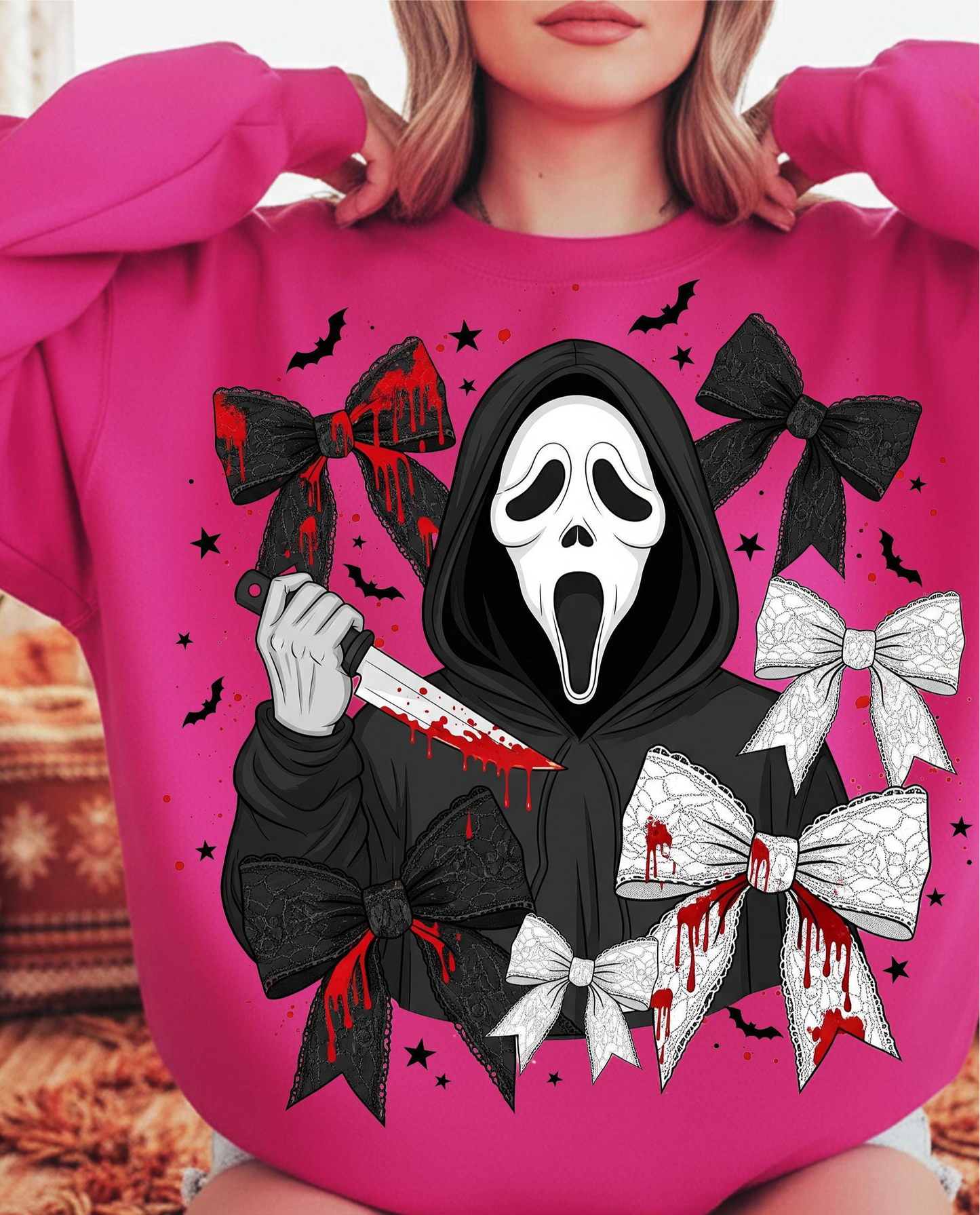 Horror Knife With Bows