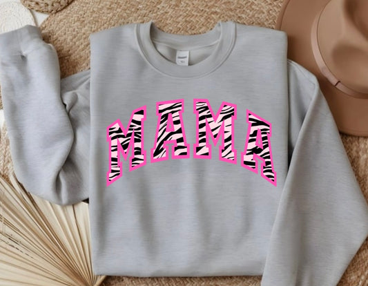 Black and Pink Zebra Mama