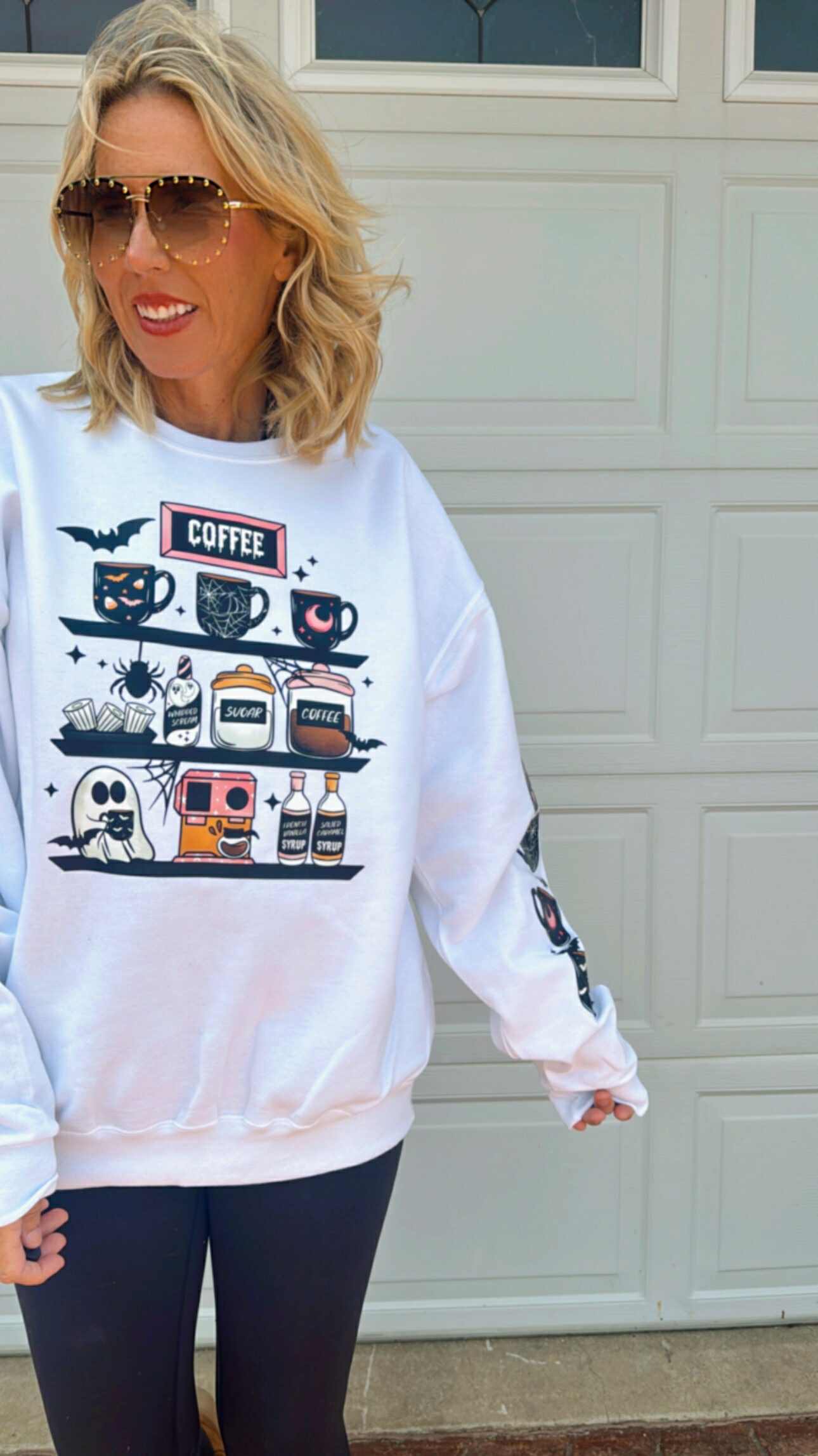 Brew Crew Coffee Bar Graphic Sweatshirt