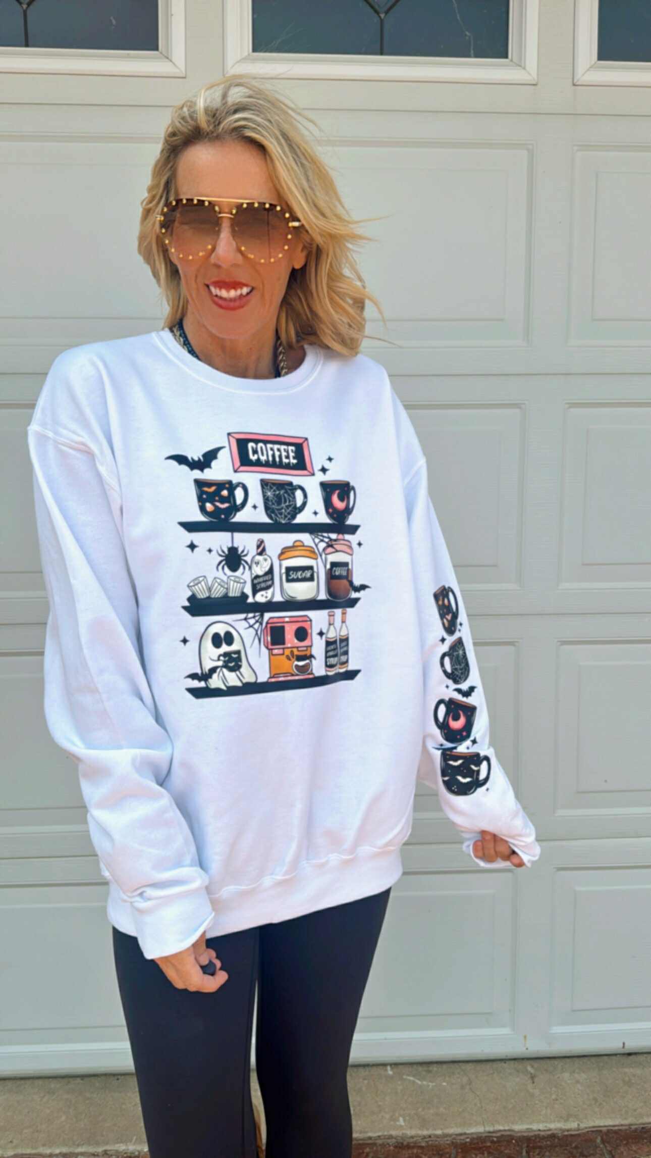 Brew Crew Coffee Bar Graphic Sweatshirt