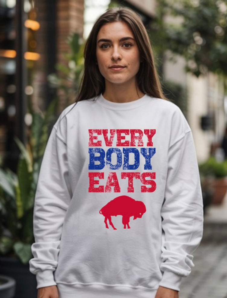 Everybody eats buffalo