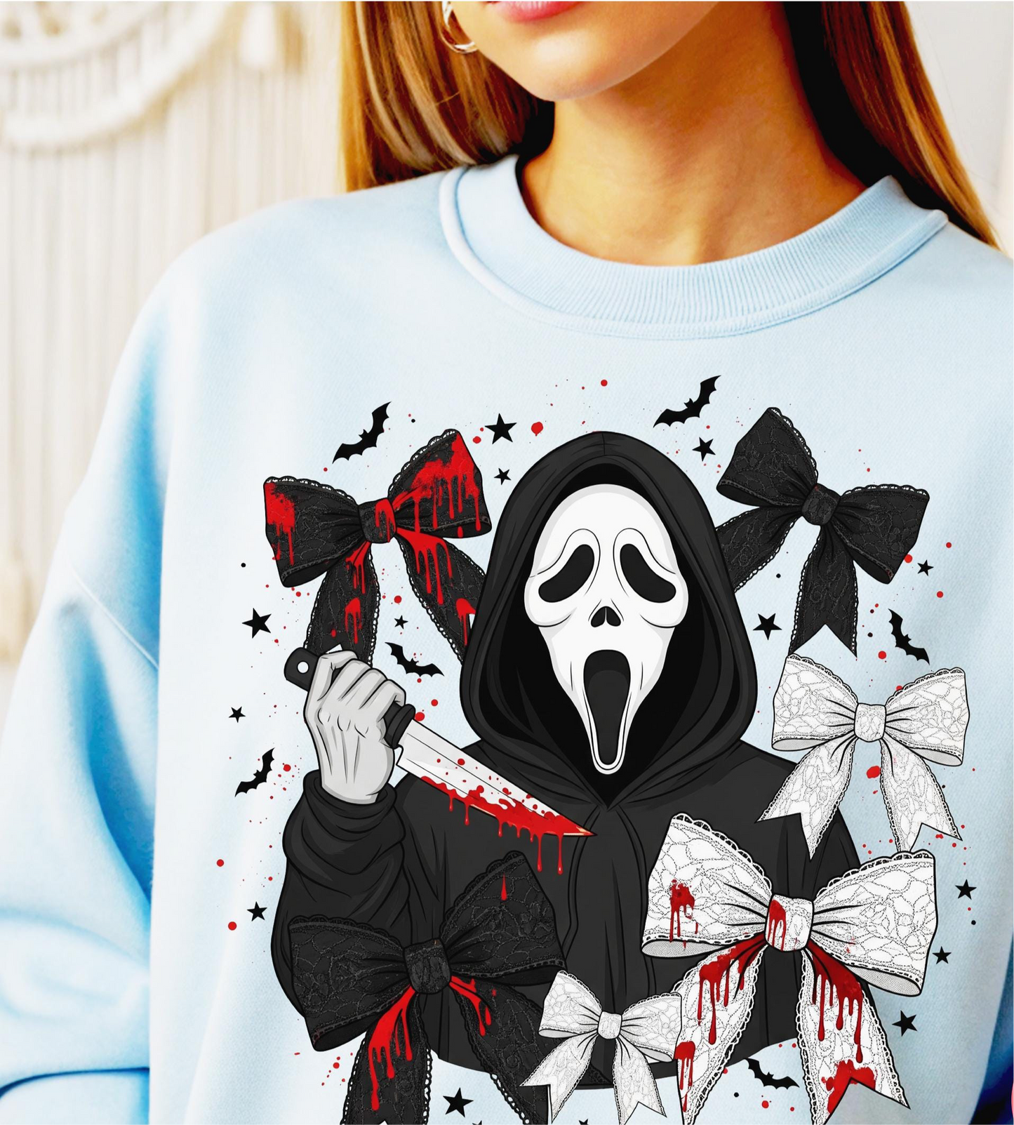 Horror Knife With Bows