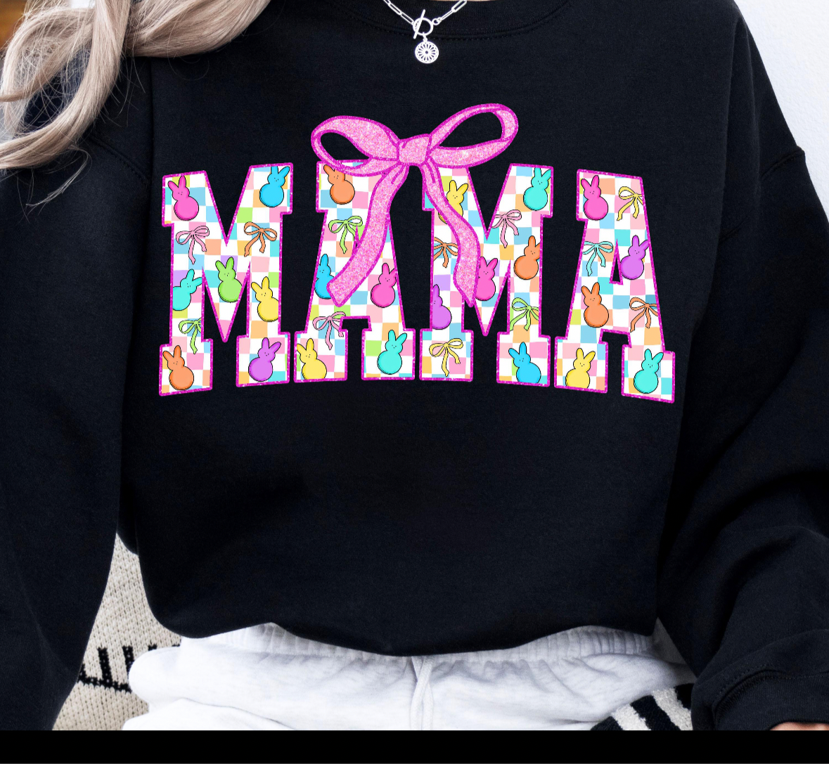 Custom Easter peep sweatshirt
