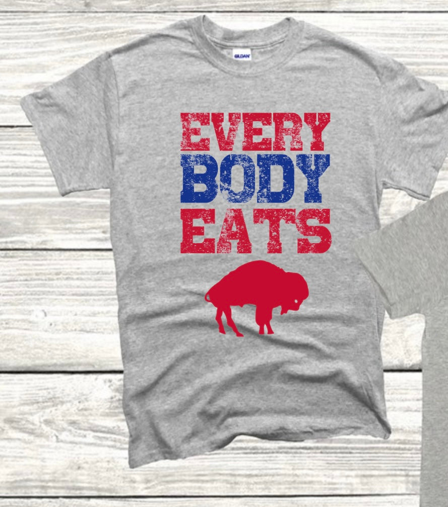 Everybody eats buffalo