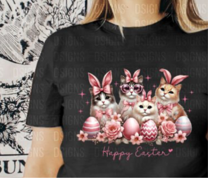 Easter cats