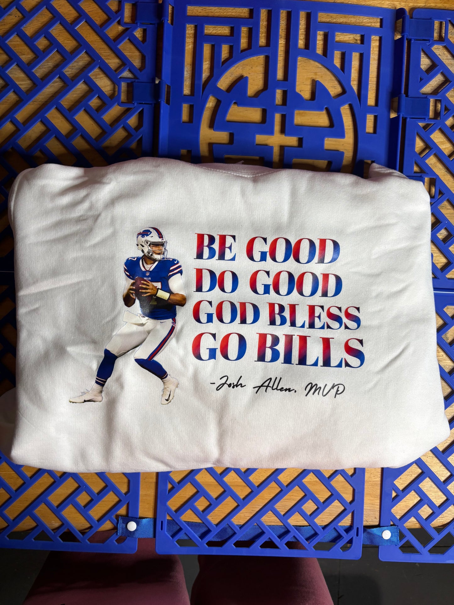 Be good do good Josh Allen