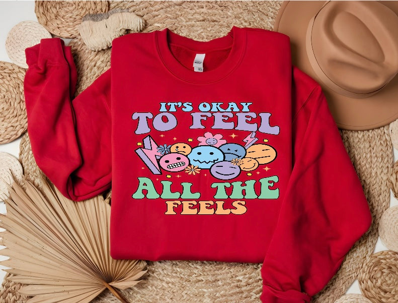 It's okay to feel all the feels top
