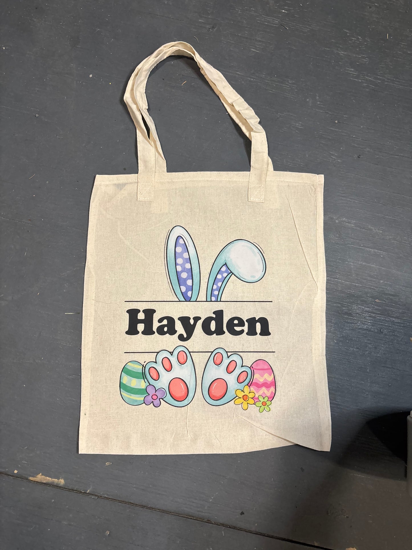 Personalized Easter Bags
