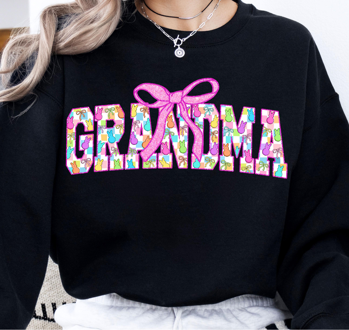 Custom Easter peep sweatshirt