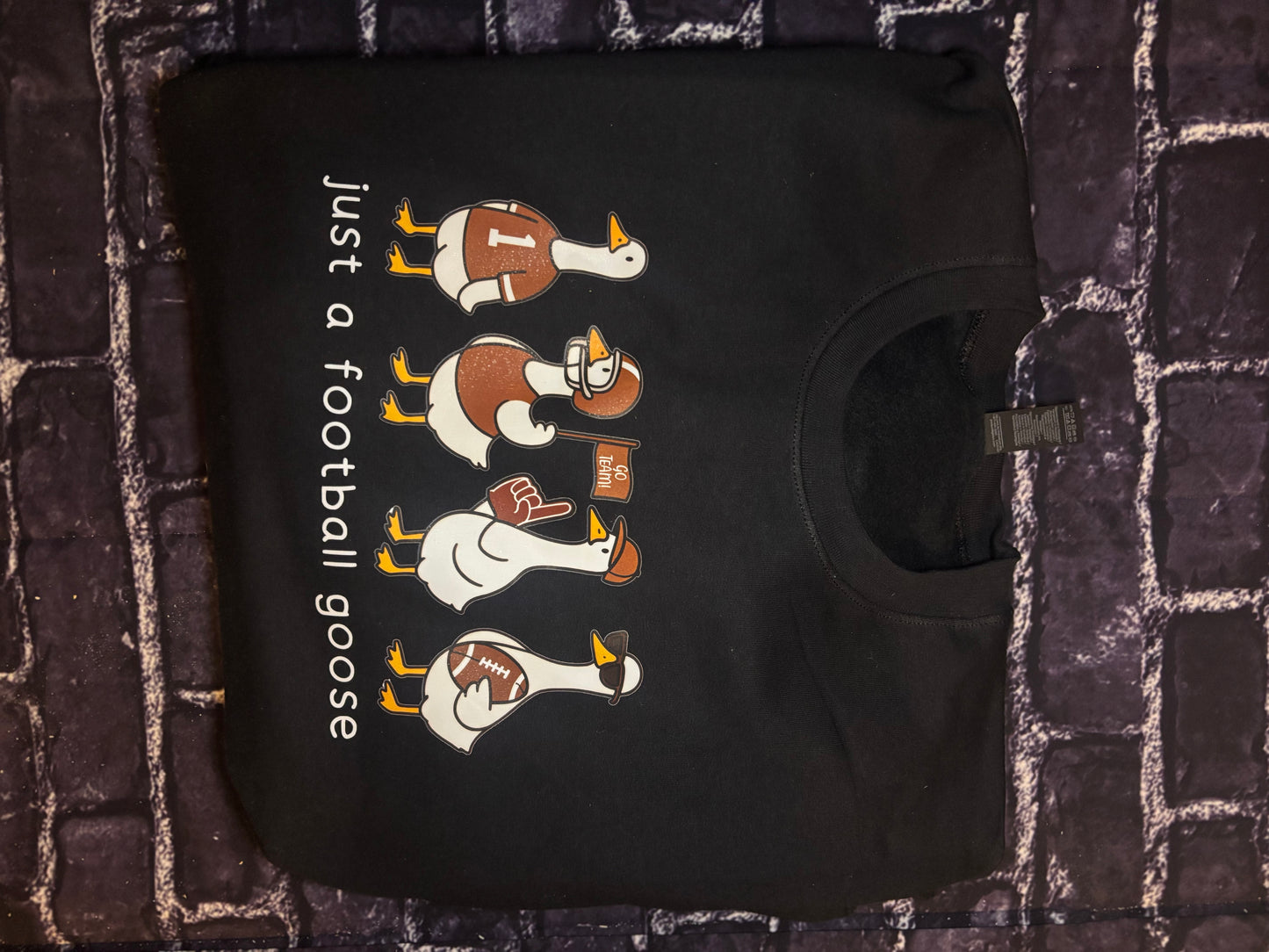 Just a football goose