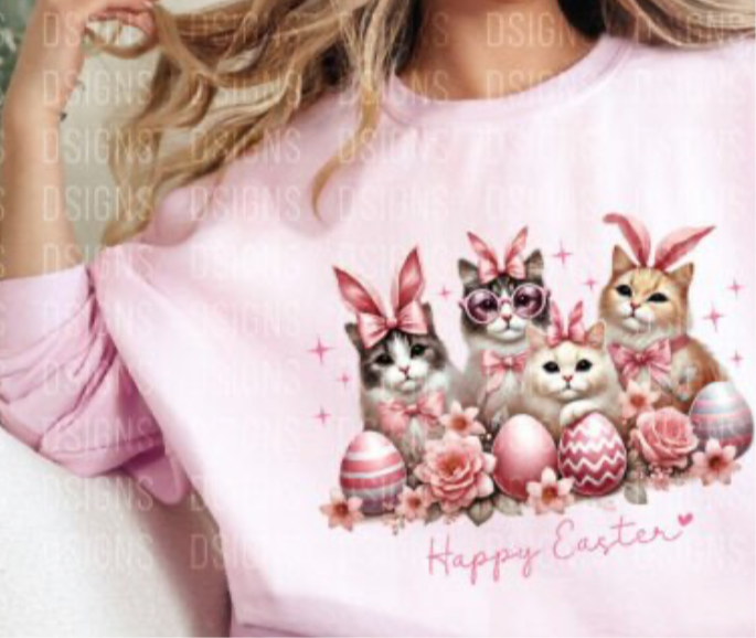 Easter cats