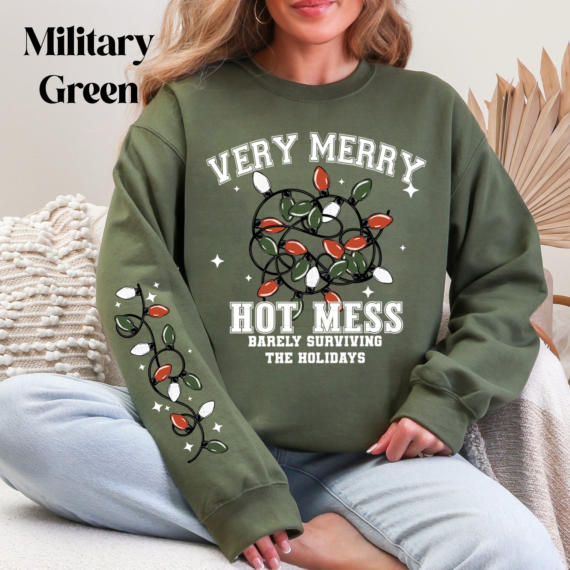 Merry Hot Mess Sweatshirt
