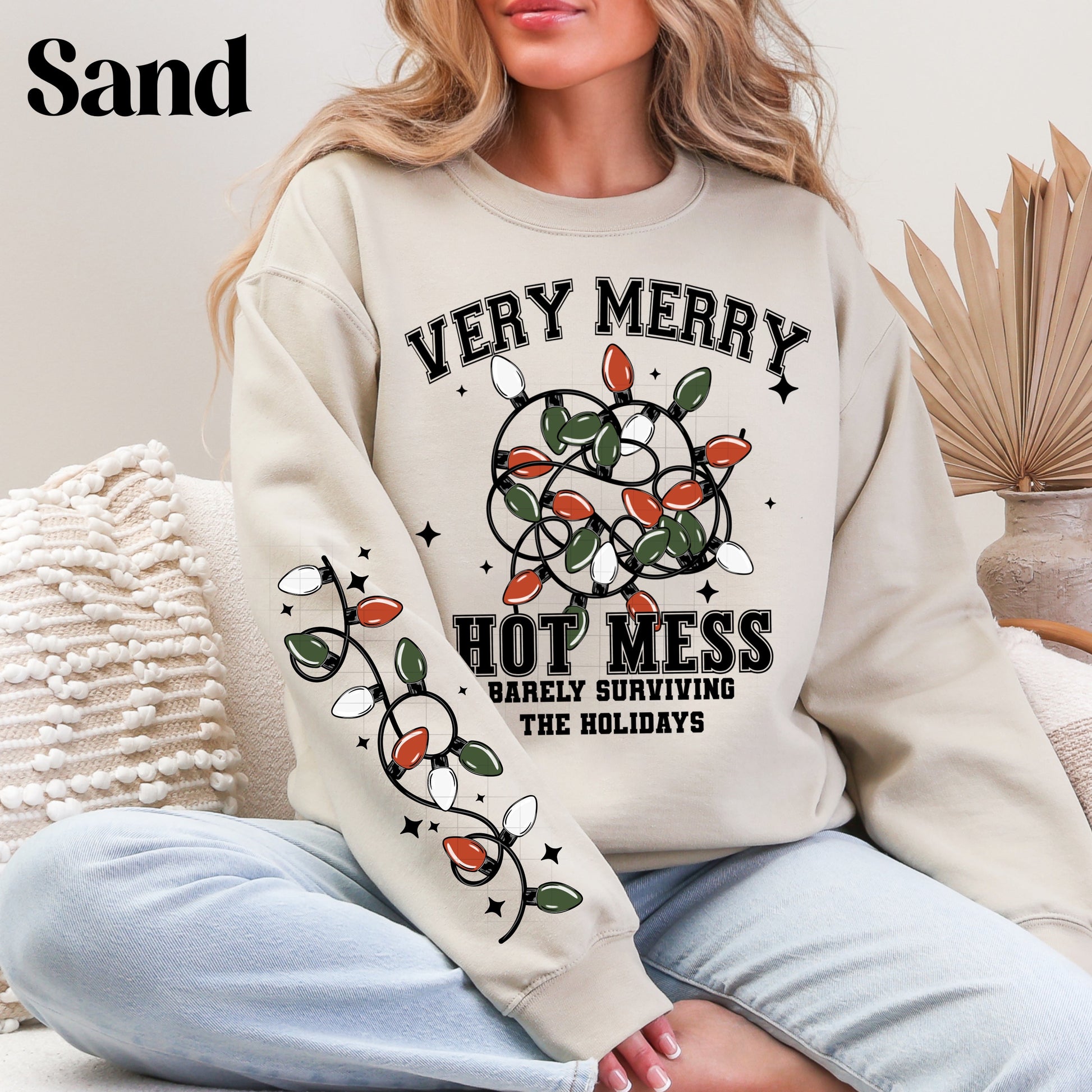 Merry Hot Mess Sweatshirt