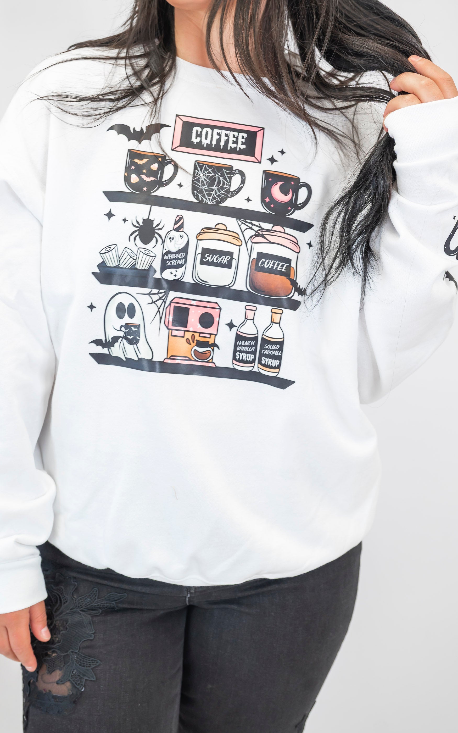 Brew Crew Coffee Bar Graphic Sweatshirt