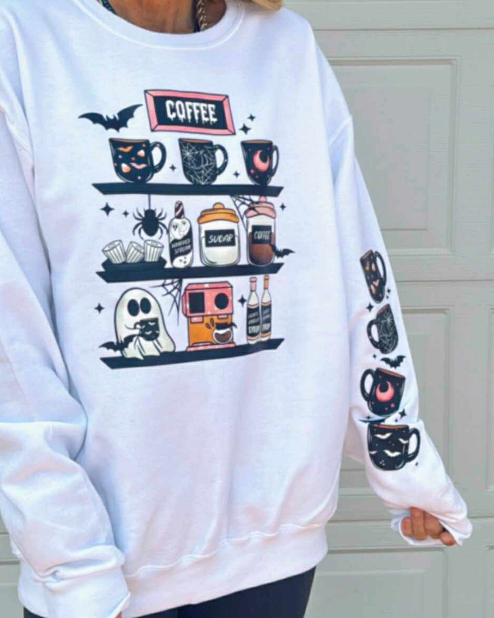 Brew Crew Coffee Bar Graphic Sweatshirt