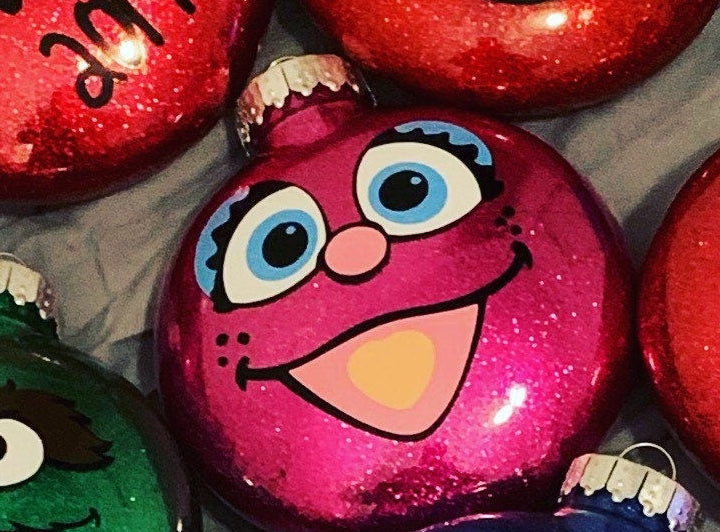 Homemade character Inspired Christmas Ornaments - custom personalized