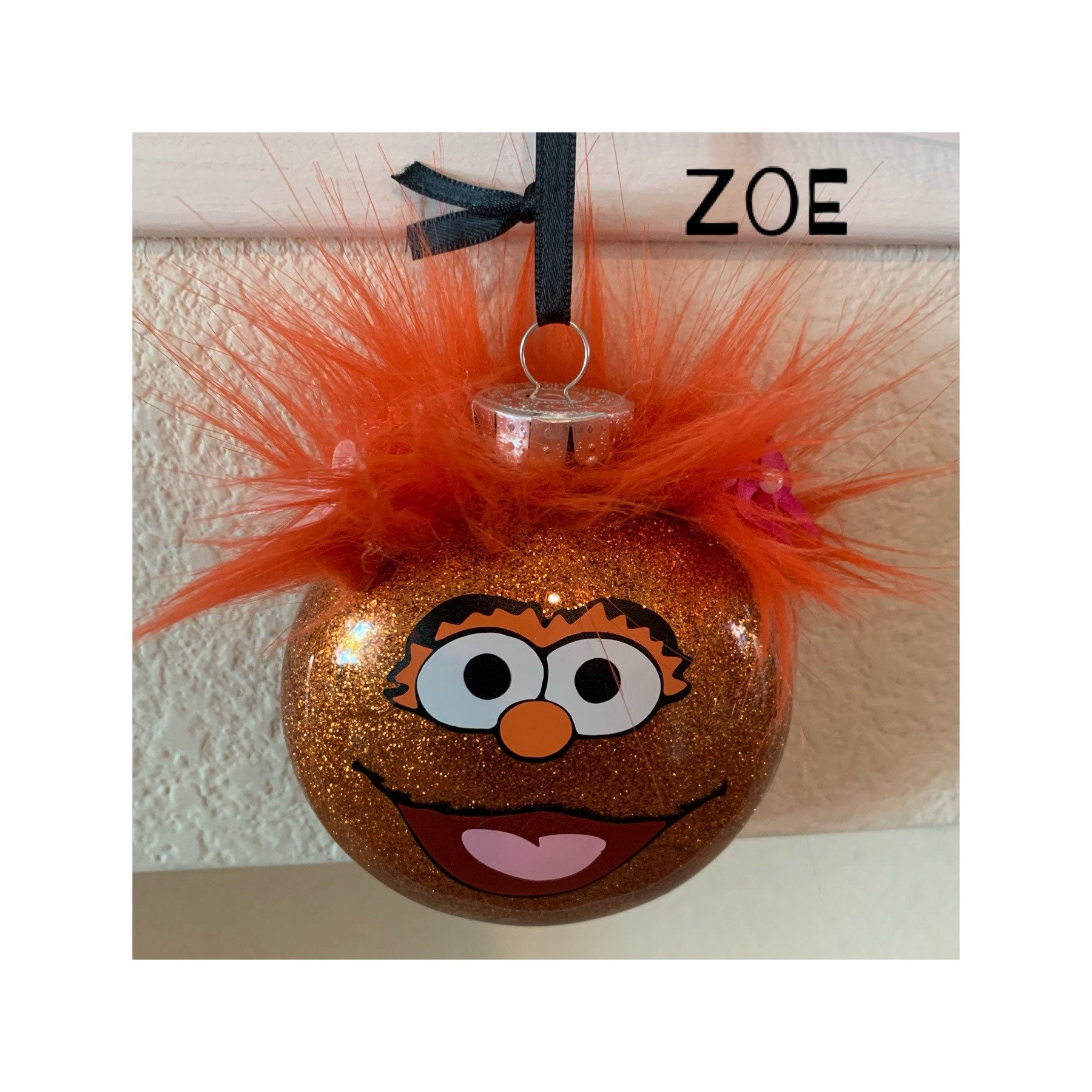 Homemade character Inspired Christmas Ornaments - custom personalized