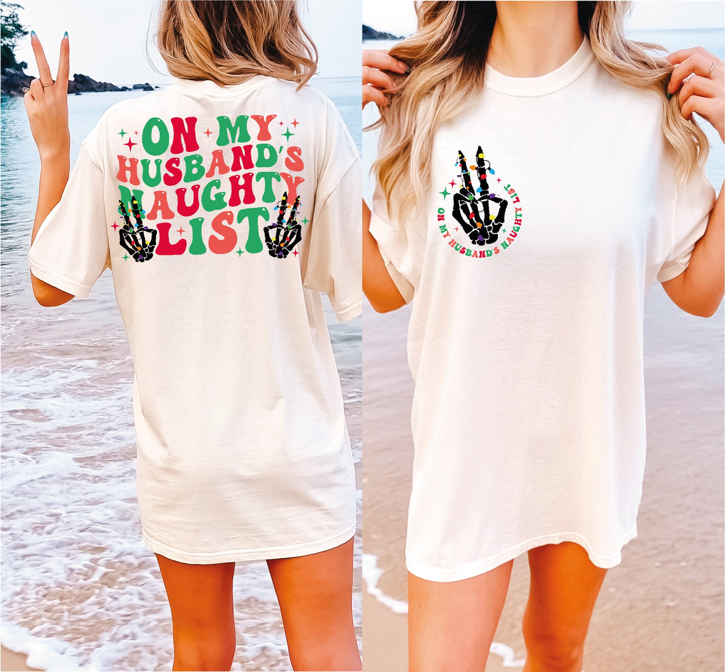 On My Husbands Naughty List Svg, Funny Christmas Shirt Svg, Christmas Skeleton Png, Christmas Skeleton Svg, Funny Christmas Png, Xmas Svg