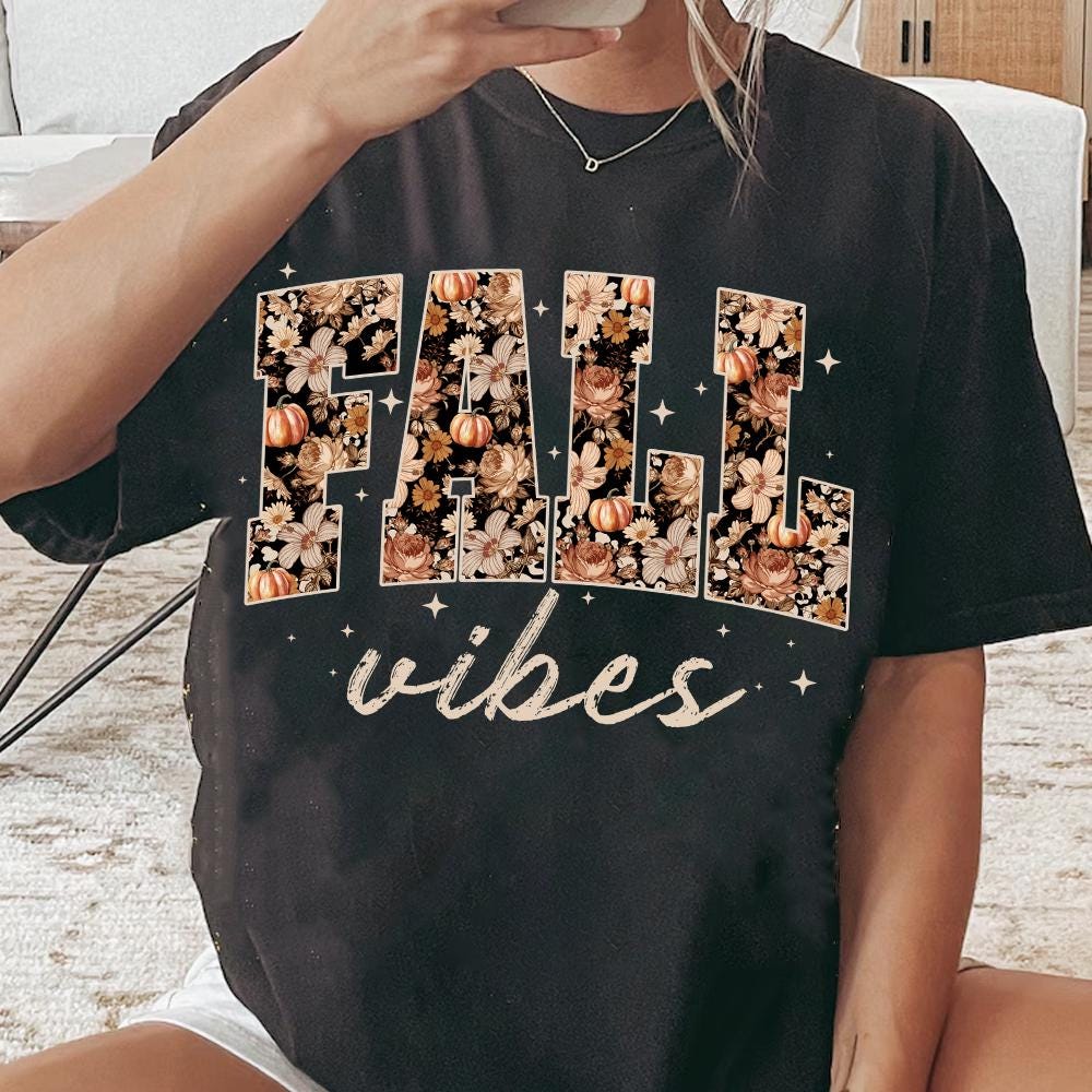 Retro Fall Vibes Png, Preppy Floral Fall Pumpkin png, Pumpkin Lace png, Ditsy Floral Fall png, Autumn png, Pumpkin Spice Png, Tis the Season