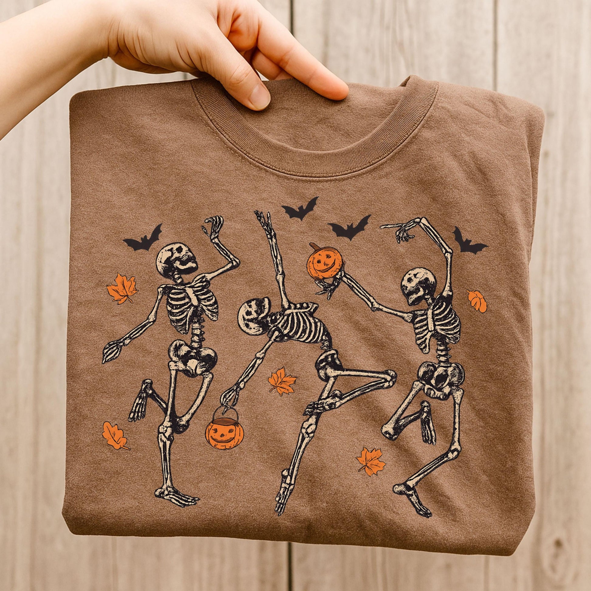 Halloween Png Dancing Skeletons, Retro Skeleton Clipart, Spooky Season Png Halloween Sublimation, Skeleton Png, Leopard Checker Cherry Print
