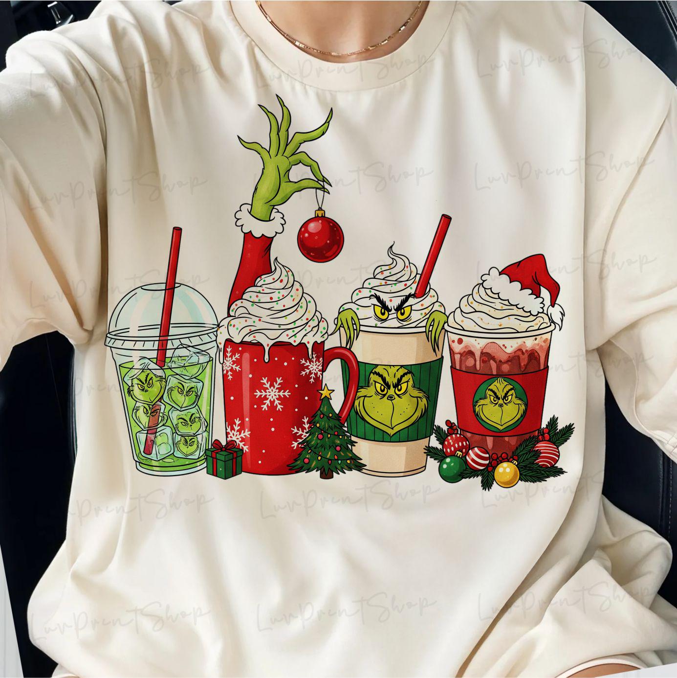 Christmas Drinks PNG, Xmas PNG, Tis The Season Christmas PNG, Cute Santa Holiday Sublimation Design, Trendy Festive Png, Hot Cocoa Png
