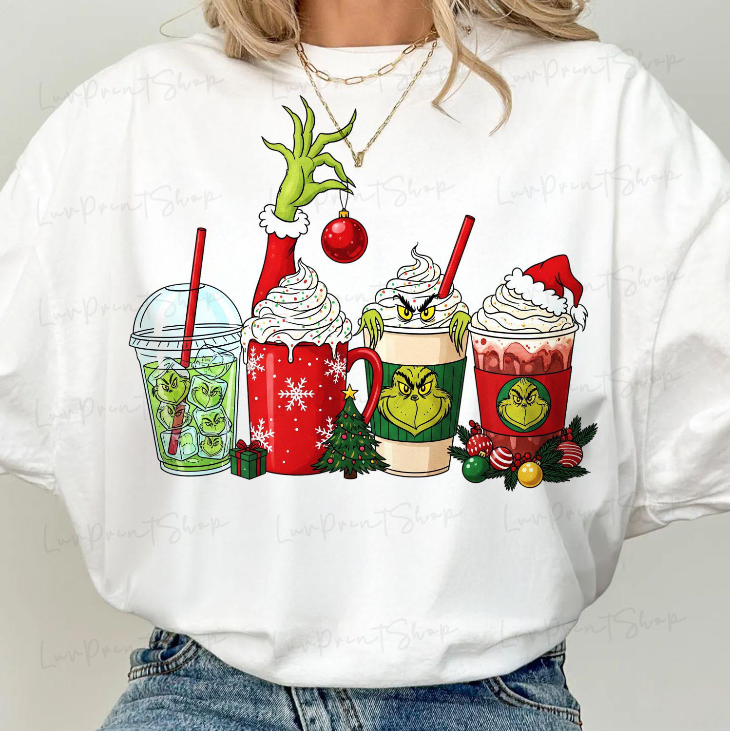Christmas Drinks PNG, Xmas PNG, Tis The Season Christmas PNG, Cute Santa Holiday Sublimation Design, Trendy Festive Png, Hot Cocoa Png