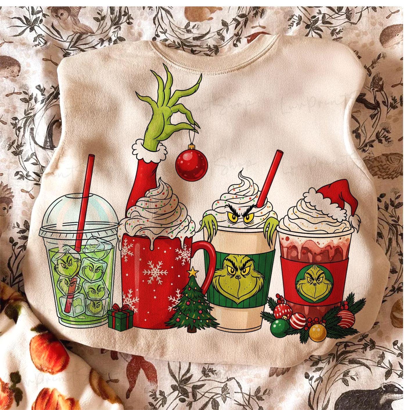 Christmas Drinks PNG, Xmas PNG, Tis The Season Christmas PNG, Cute Santa Holiday Sublimation Design, Trendy Festive Png, Hot Cocoa Png