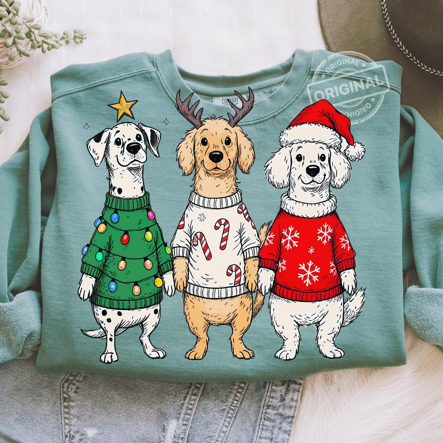 Christmas Dogs PNG, Dog Mom Holiday Shirt Clipart (Digital Download), Funny Dogs shirt png, Animal humor, Dog lovers shirt png