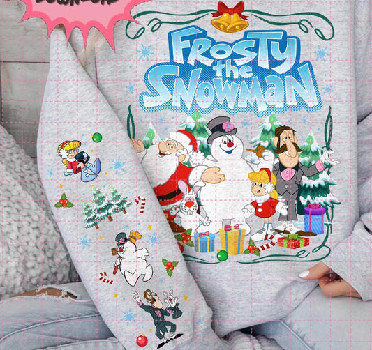 Disneyland Christmas Frosty The Snowman Png, Snowman Christmas File, Merry Christmas Png, Disneyland Christmas Movie Frosty File Download